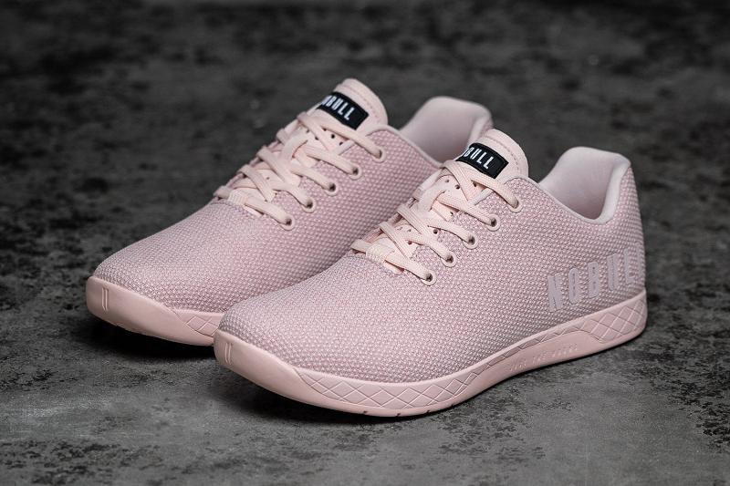Women's Nobull Blush Heather Trainers Pink | SG S3023G